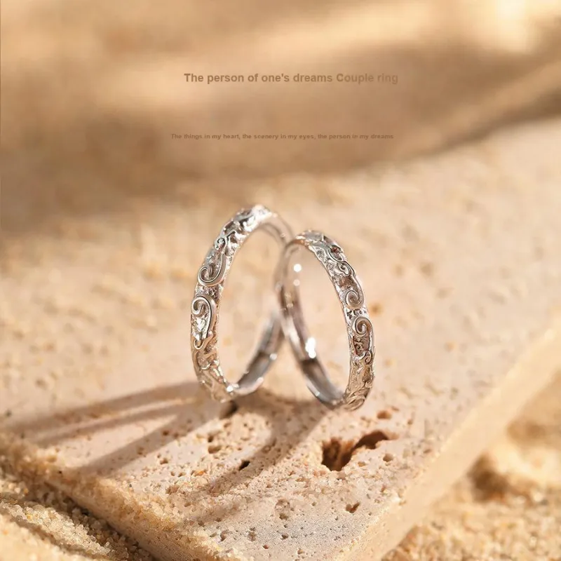 NIANNIANXI S999 Fine Silver Rings Unisex-1