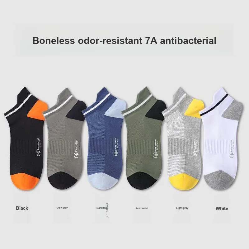 H YXIANG Mid Calf Socks Unisex 6 Pack-1