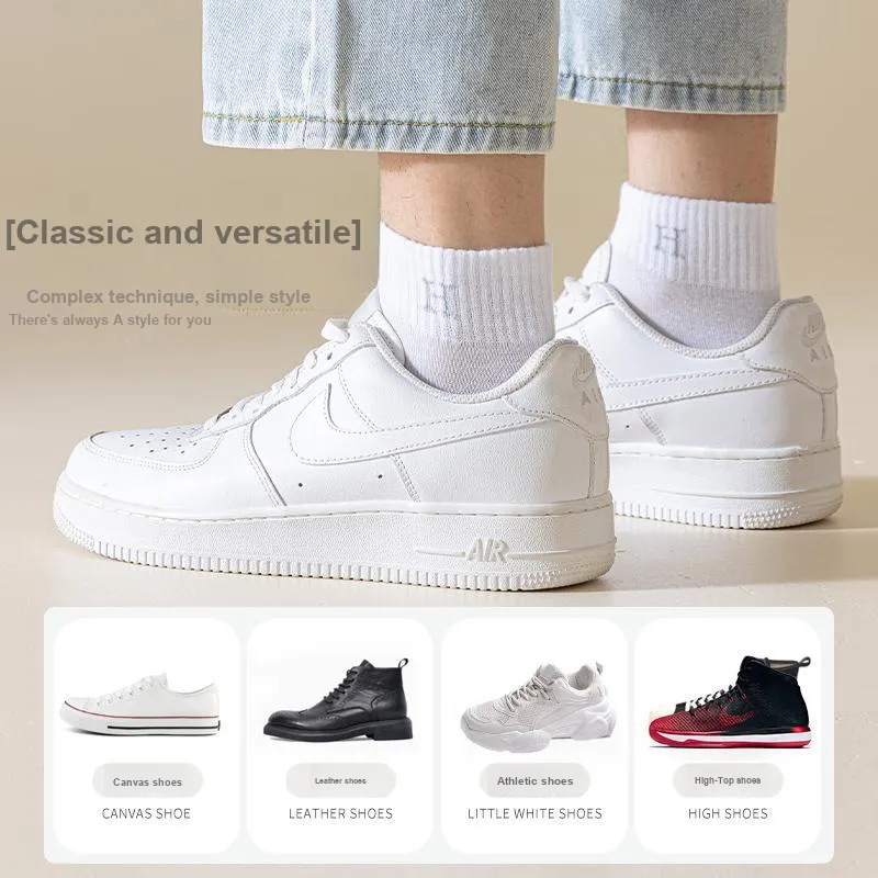 Master Mid Calf Socks Men's Shopping Bag 5 Pack-8
