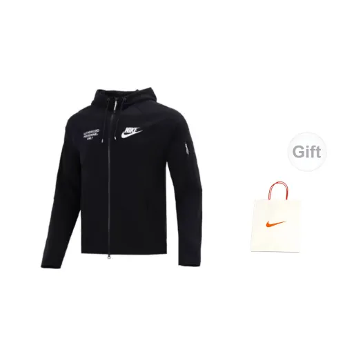 Nike Jackets Men Black With Gift Bag