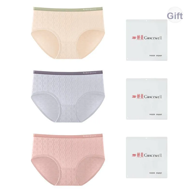 GRACEWELL Underpants Women's Shopping Bag 3 Pack-4