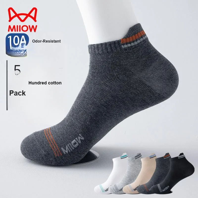MIIOW Ankle Socks Unisex 5 Pack-1