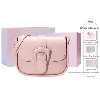 JUST STAR PU Crossbody Bags Shoulder Bags Women's Milkshake White/Pure Blue/Princess Pink