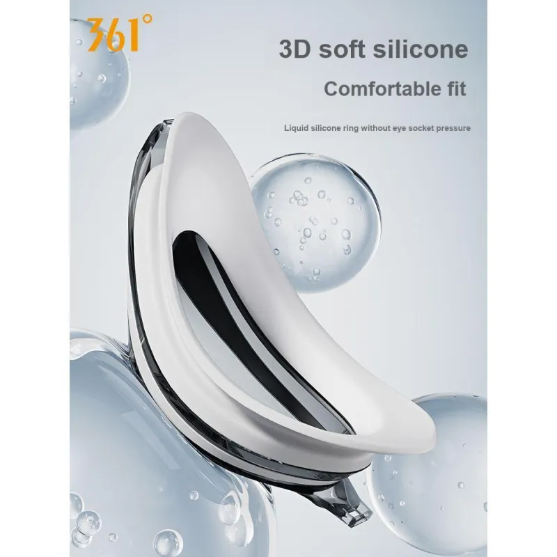 361° Goggles PC Silicone Swimming Pool Unisex-1