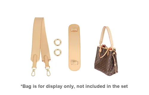 Lan Bao Fan Shoulder Strap Bag Shoulder Pads+Spring Buckle Gold Two+Armhole Wide Shoulder Strap 65cm