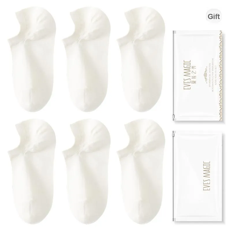 XIA.WA.ZHI.XIU No Show Socks Men's Shopping Bag 6 Pack-35