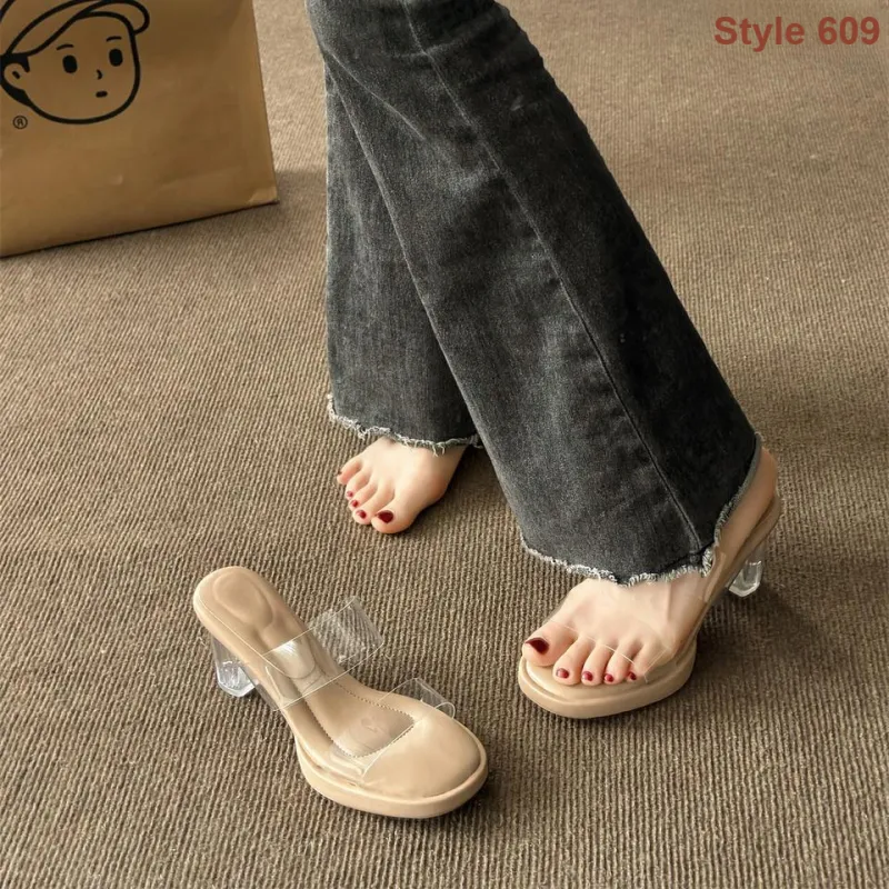 Xingdiman Slide Slippers Women's Beige-15