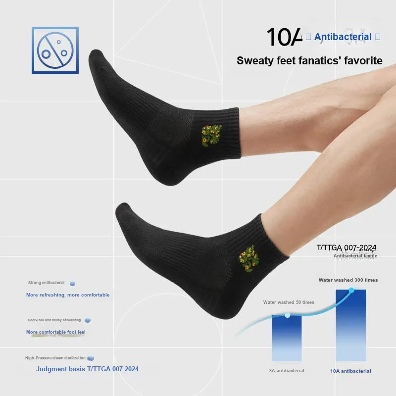 HLA Ankle Socks Unisex Box 4 Pack-2