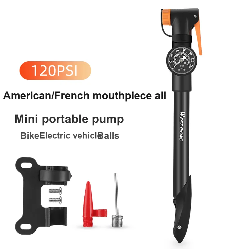 WEST BIKING Bicycle Bicycle Pumps-11