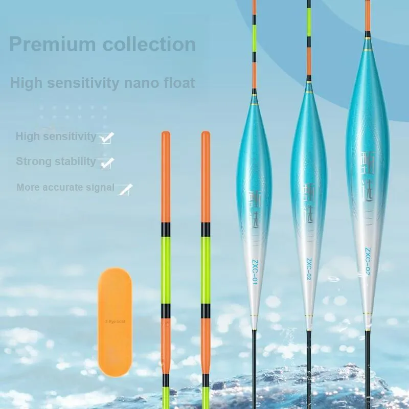 Jiadiaoni Floats Shallow Wild Fishing Nano Vertical Floating-1
