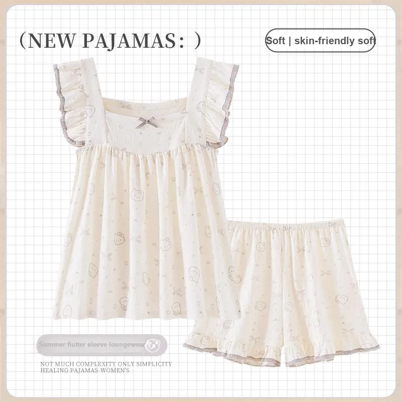 OUSHIBO Women's Pajama Sets-3