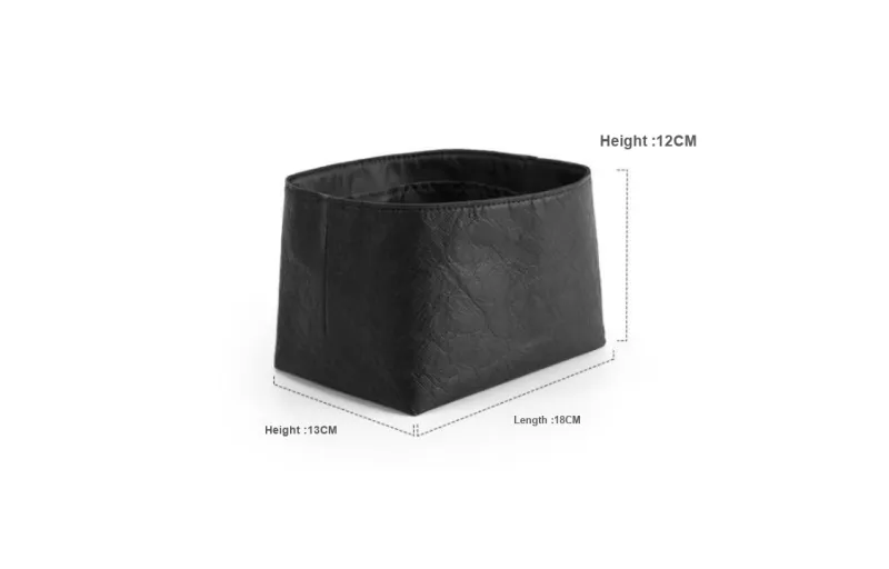 Ingenuity Handmade DuPont Paper/Nylon Bag Strap Women's Black-1