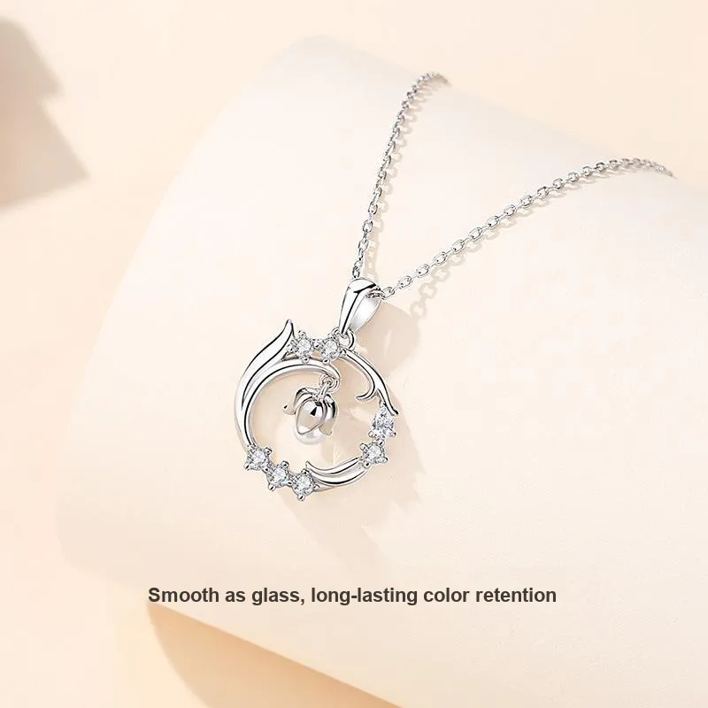 LAA 925 Sterling Silver Necklaces Women's-5
