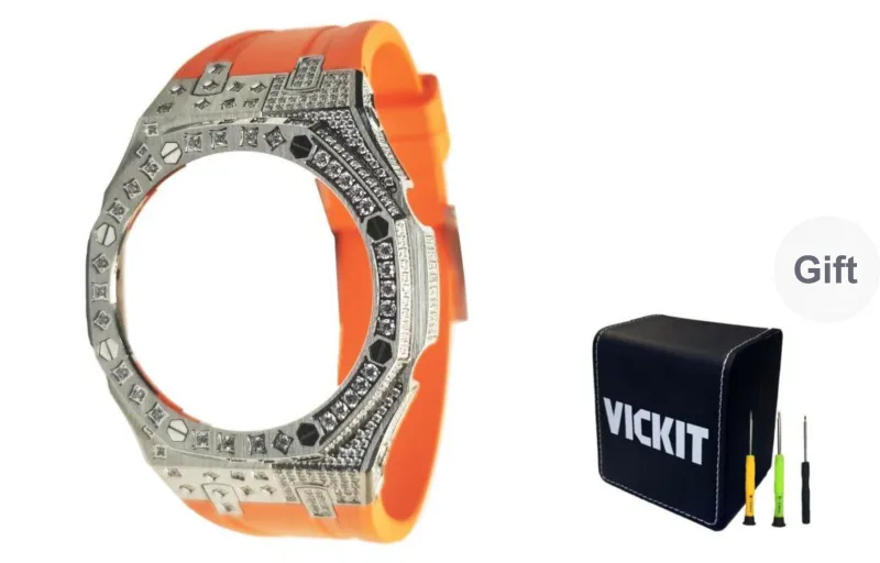 Vickit Star Diamond Case Collection Watch Cases Unisex-14