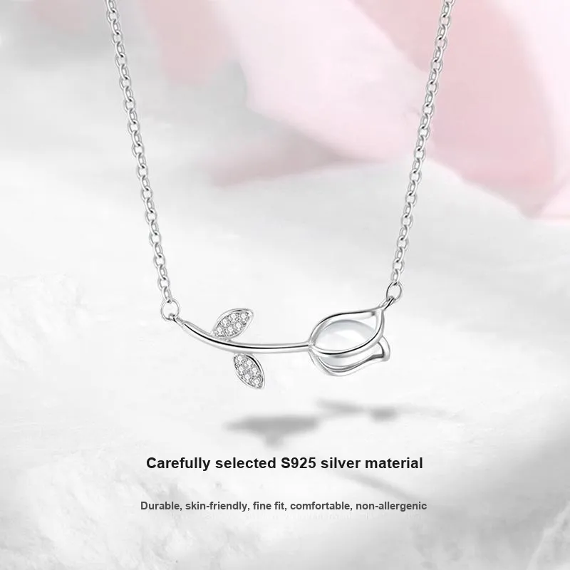 MISS TOOYA Chalcedony Necklaces Women's-2