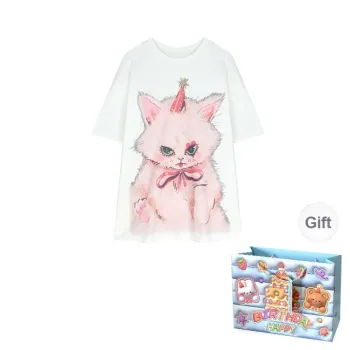 Gentle welcome T Shirts Women's White Shopping Bag