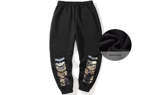 SANSYAS Knitted Sweatpants Unisex