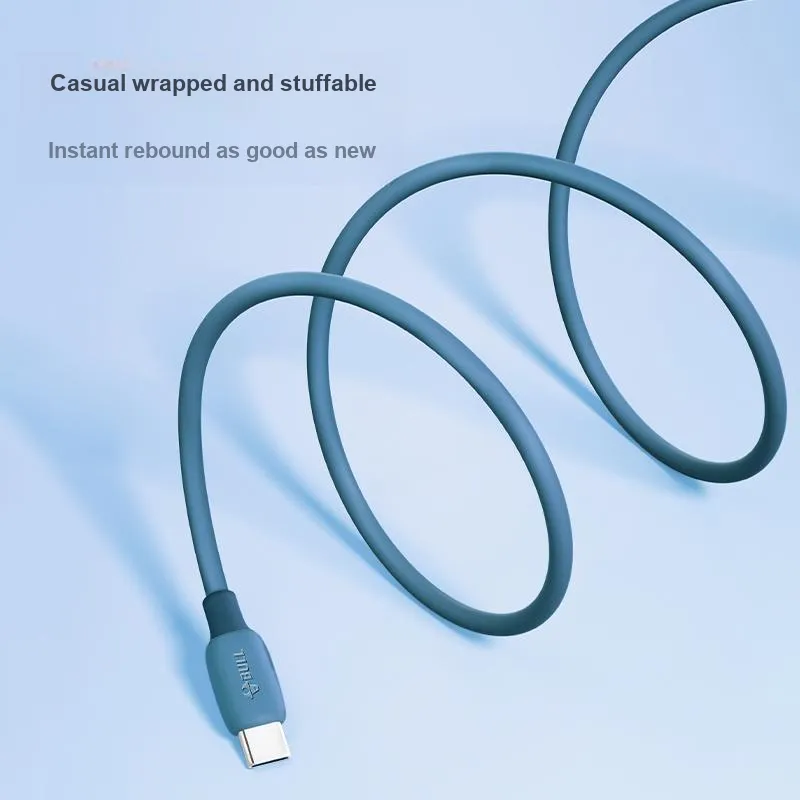 BULL G JCC110C 1m Type C To Type C Anti Collapsible Cables-11