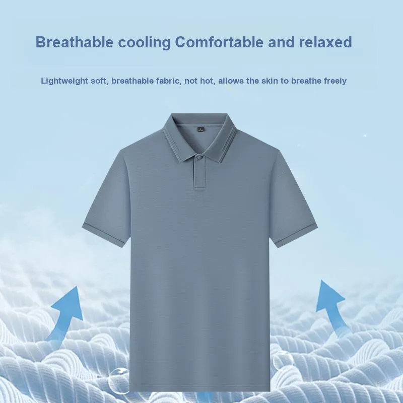 Red bean Polo Shirts Men-8