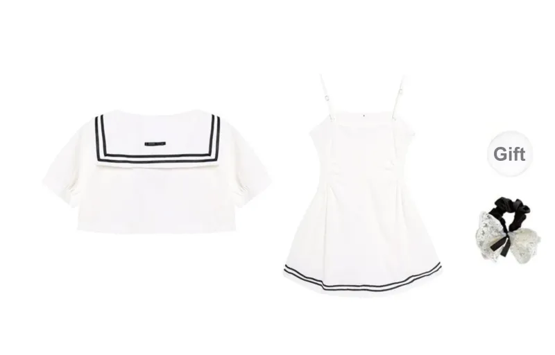 PAVEA Two Piece Skirt Sets Women's-1