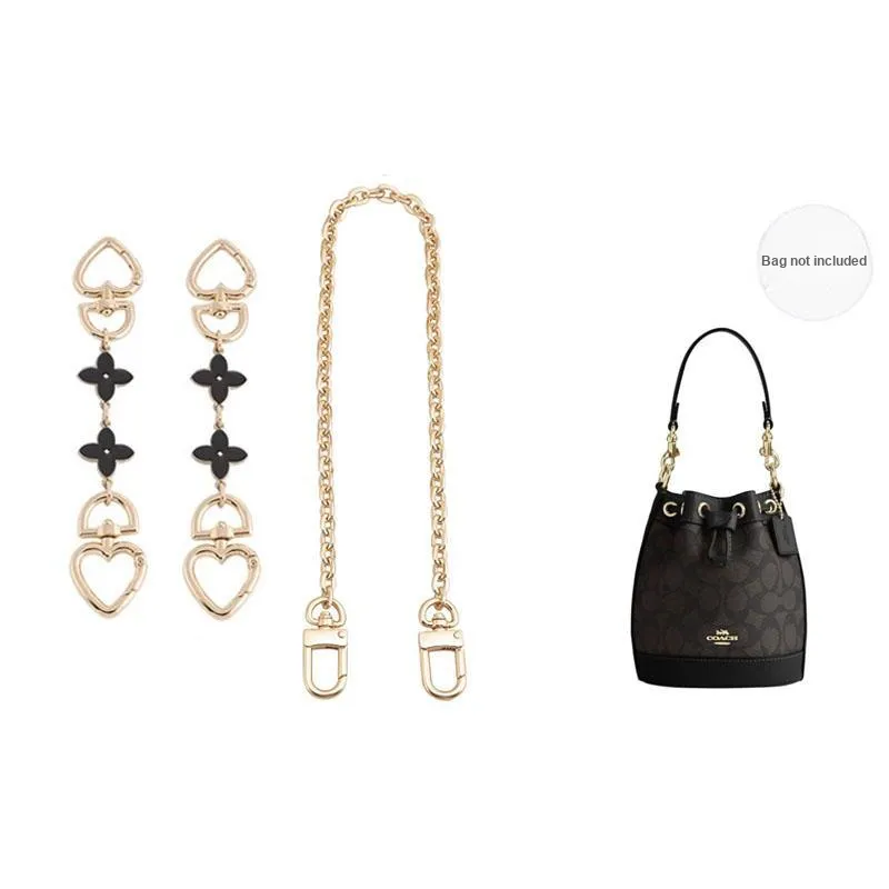 Metal Chain Extender Chain Shoulder Strap Armhole Back Transformation Accessories Bag Strap Women's Silver/Gold Tone-9