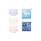 Soft Mist Coffee+Sardine Purple+Peach Pink (Box 3 Pack)