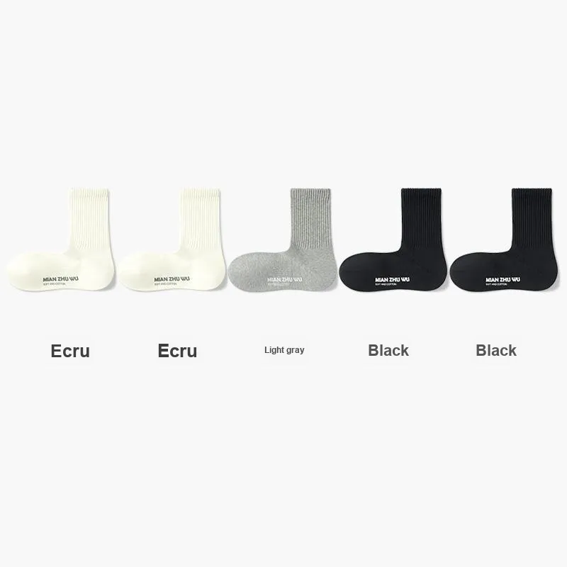 B&C.Room 2023 Fall Crew Socks Men's 5 Pack-13