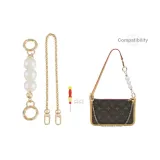 Smaller Bag Underarm Modified Set[Pearl Extender Chain+Decorative Chain 40cm]Free Modified Accessories
