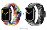 Apple Woven Strap-Rainbow * Dark Chocolate