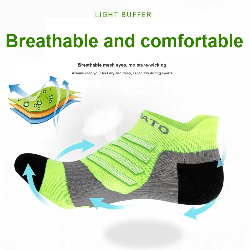SALOATO Ankle Socks Men's 5 Pack-2