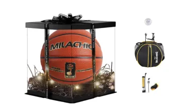 MILACHIC PU Basketball Brown Size 7 Ball Training Match Unisex