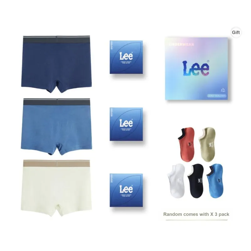Lee Underpants Men's Combo Set Gift Box Set-22