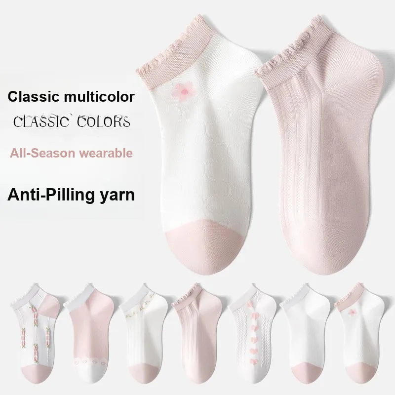 Caramella Ankle Socks Women's 5 Pack-1
