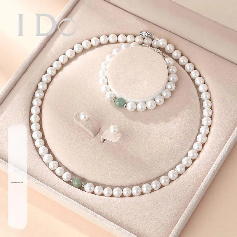 I DO Pearl Necklaces Women's-1