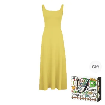 ZVJH Sleeveless Dresses Women's