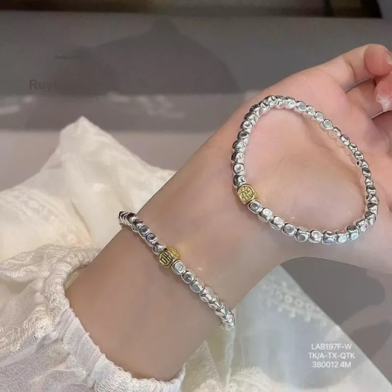 Silver Arashi 999 Fine Silver Pure Silver Bracelets Women's-1