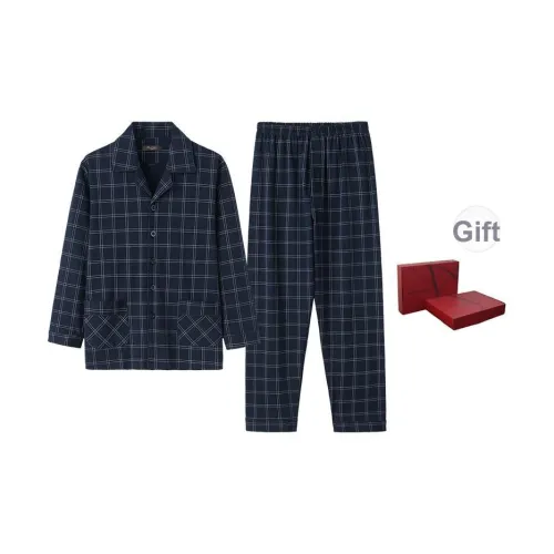 DUOQIAOMEI Пижамный комплект Мужской Цвет на изображении