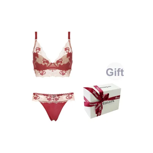 Selmark Комплект нижнего белья Женское Красное