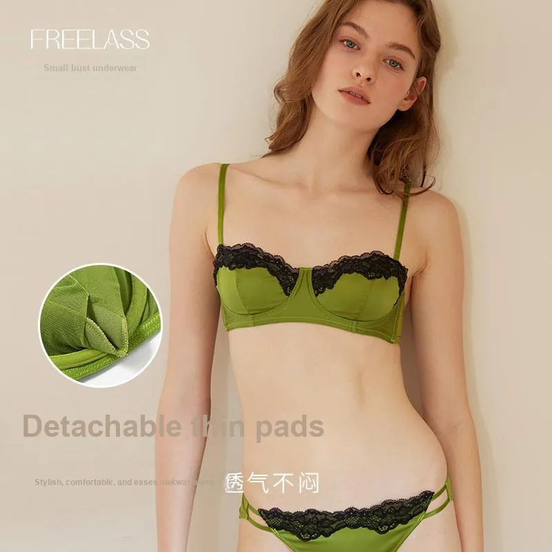 FREELASS Underwear Set Women's Moss Green-3