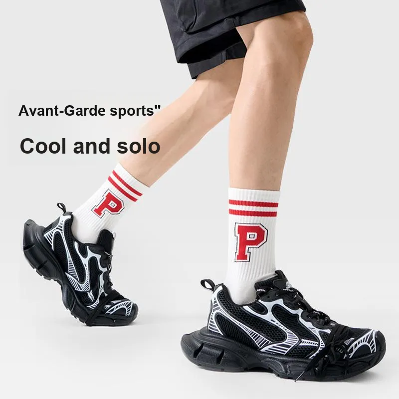 JKN Mid Calf Socks Unisex 5 Pack-1
