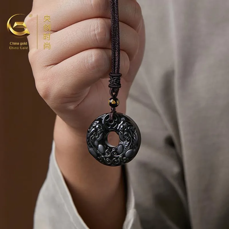 Central Fashion Chalcedony Necklaces Unisex-7