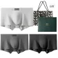 Solid Color 3 Pack Box Included+Shopping Bag (Light Heather Gray+Black+Iron Gray)