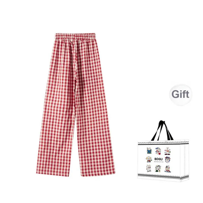 BDGU Casual Pants Women's Red-1