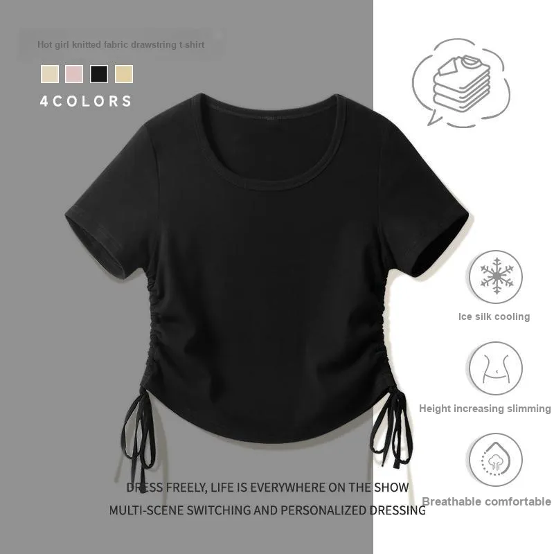 Cotton Gene Set in Sleeve T Shirt Women's-10