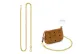 [Mini Sub-Compartment Modified to Crossbody]Chain 80cm (160-170 Recommended)