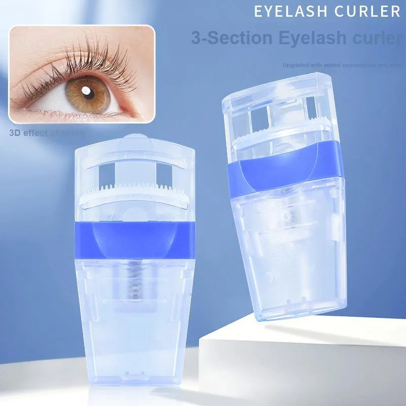 Malian Three Section Tooth Comb Eyelash Curlers Curling Shaping Long Lasting Beginner Friendly-2