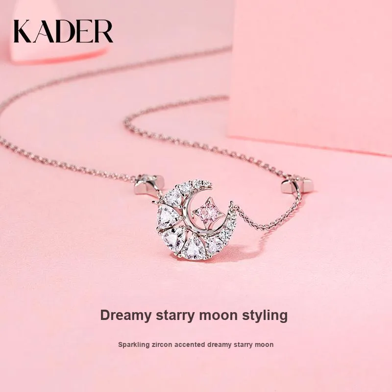 Wylyp 925 Sterling Silver Necklaces Women's Silver white Gift Box-5