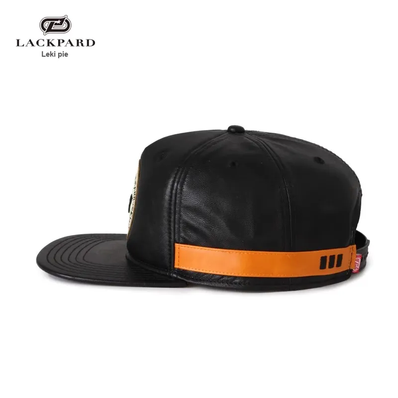 Lackpard Artificial Leather Baseball Caps Unisex-1