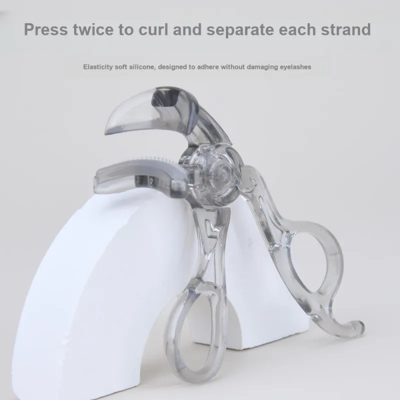 JIANYINGSHU Toothed Eyelash Curler Designed To Fit The Eye Shape Gentle On Eyelashes Natural Look Easy To Use Warped-9