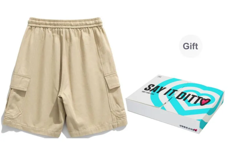FAIRWHALE Casual Shorts Men's Includes Gift Box Sets-18